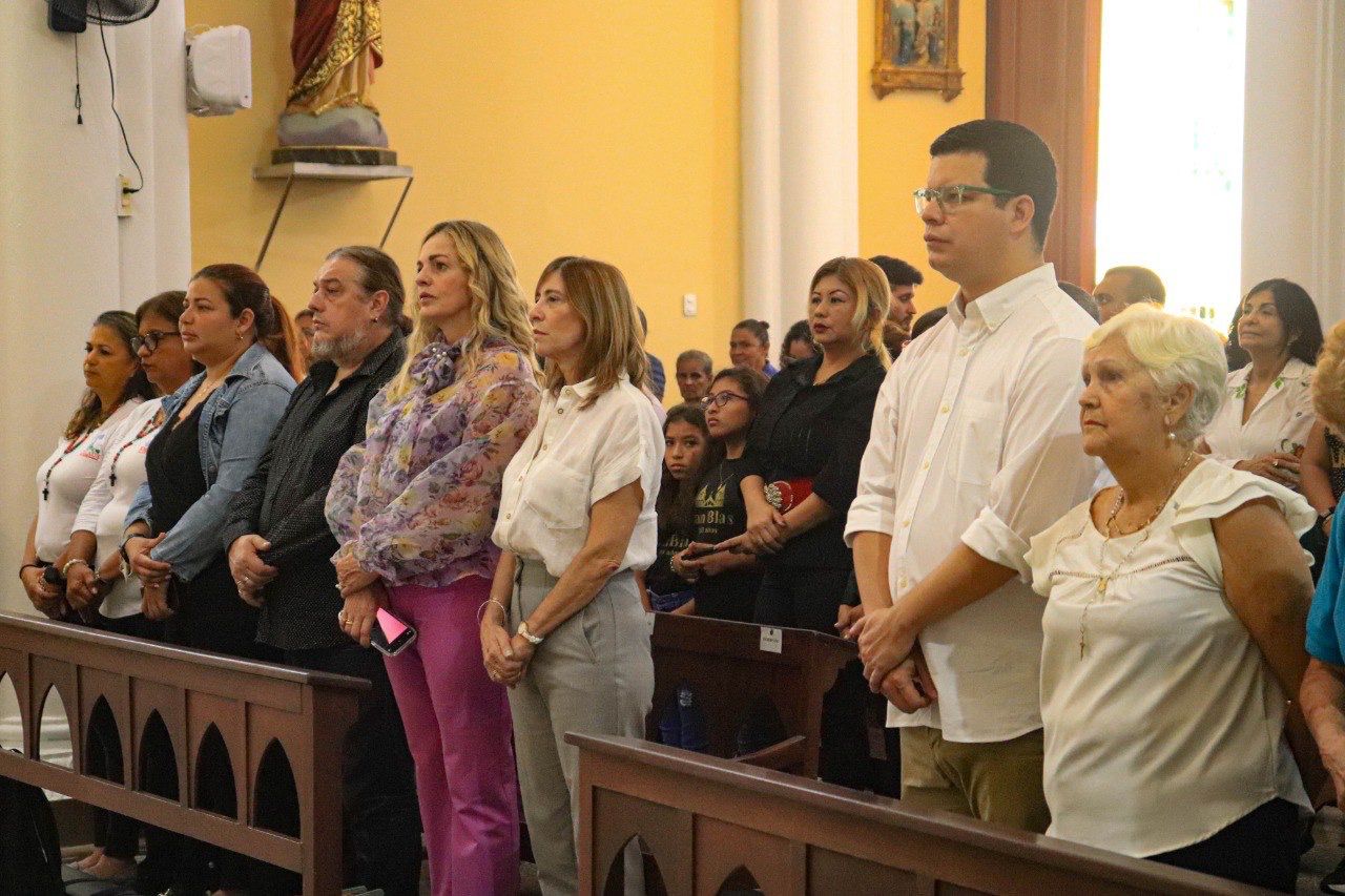 Alcalde Fuenmayor celebró Día de la parroquia San Blas en misa especial