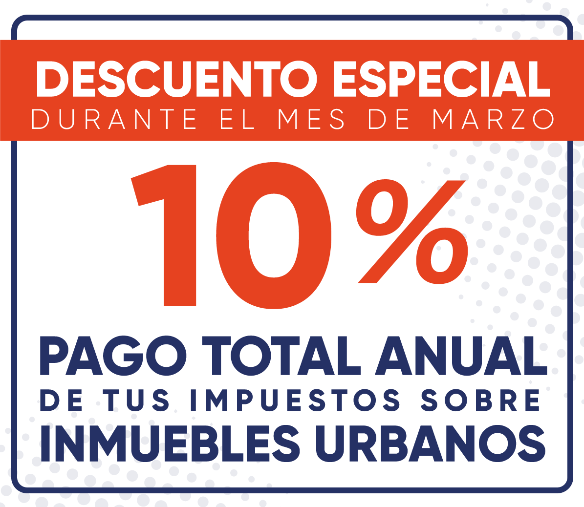 Descuento 10% Inmuebles