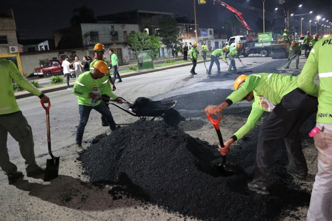 Trabajos de rehabilitación integral desde el Velódromo Máximo Romero hasta la avenida Henry Ford