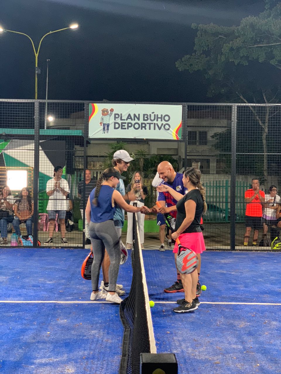 Plan Búho Deportivo desarrolló con éxito primer torneo de Pádel en el Parque El Bosque de Valencia