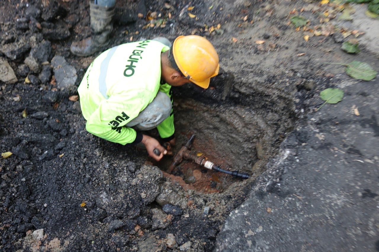 Plan Búho realizó labores de reparación de capa asfáltica en la avenida Lara de Valencia