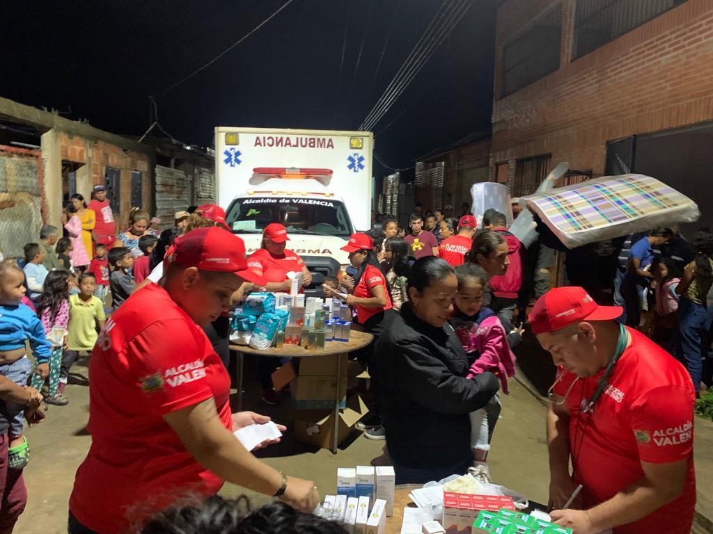 Alcalde Fuenmayor activó Plan Social Comunitario en zonas de Valencia afectadas por las lluvias