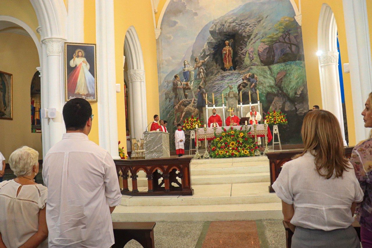 Alcalde Fuenmayor celebró Día de la parroquia San Blas en misa especial