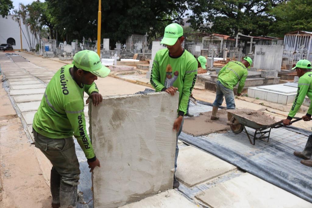 Plan Búho avanza con los trabajos de rehabilitación integral del Cementerio Municipal de Valencia